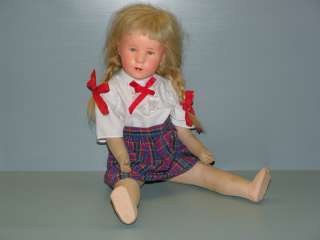Sehr schöne Alte 46cm Käthe Kruse Puppe um ca.1950  