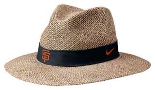 San Francisco Giants Black Summer Straw Hat 