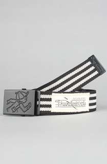 Play Cloths The Bird Stripes Belt in Black White  Karmaloop 