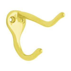 Liberty Coat and Hat Hook in Polished Brass 47762.0  