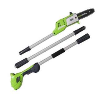Greenworks 8 in. Electric 20 volt Cordless Pole Saw (battery not 