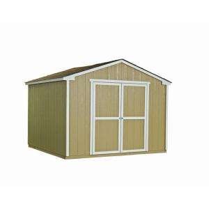 Handy Home ProductsPrinceton 10 ft. x 10 ft. Wood Storage Shed