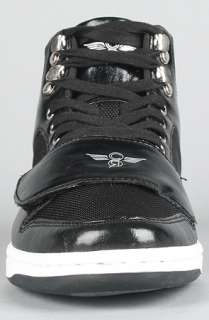 Creative Recreation The Cesario Sneaker in Shiny Black Ballistic 