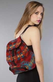 Pendleton The Small Backpack in Red Turquoise Yuma  Karmaloop 