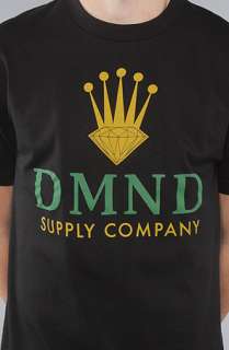 Diamond Supply Co. The DMND Crown Tee in Black Yellow  Karmaloop 