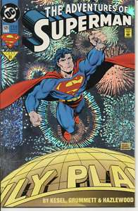 1993 The Adventures of Superman Oct 505 DC Comics FINE  