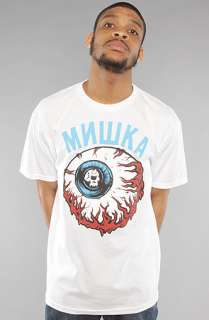 Mishka The Lamour Keep Watch Tee in White  Karmaloop   Global 