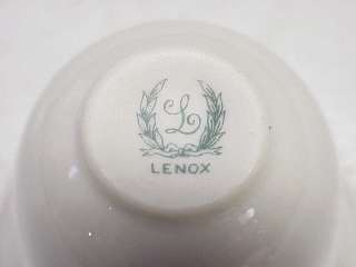 Gold Rim Lenox Porcelain Demitasse Cup Liners / Inserts  