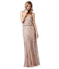 Adrianna Papell for E Live From the Red Carpet Beaded Gown $258.00
