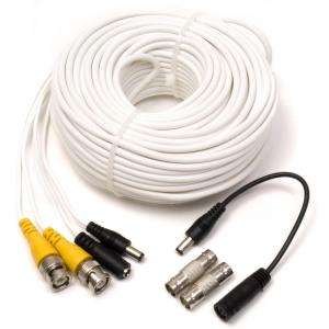   Power BNC Male Cable with 2 Female Connectors QS100B 