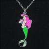   Little Mermaid Princess Ariel Necklaces Birthday Party Gifts  
