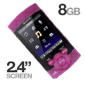 Sony Walkman S544 8GB  Player   2.4 Color LCD, FM Tuner, Pink at 