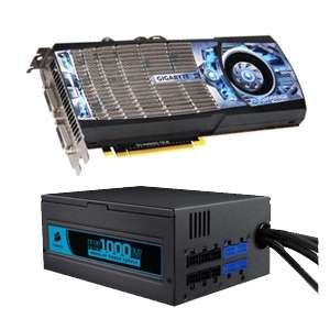 Gigabyte GeForce GTX 480 Video Card w/ Corsair CMPSU 1000HX 1000 Watt 