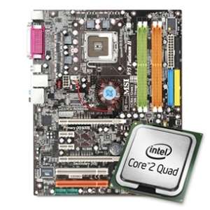 MSI 975X Platinum Motherboard CPU Bundle   Intel Core 2 Quad Q6700 