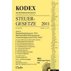 KODEX Steuergesetze 2011  Christoph Ritz, Roland Grabner 