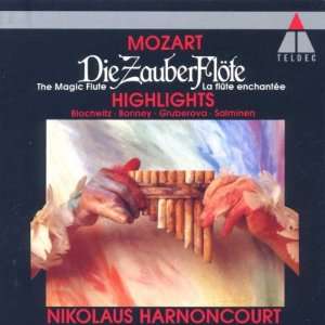 Mozart Die Zauberflöte (Highlights) Harnoncourt, Ooz, Wolfgang 