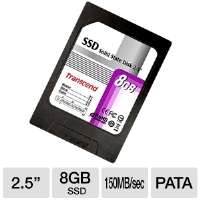 Click to view Transcend TS8GSSD25 S Solid State Hard Drive (SLC)   2 