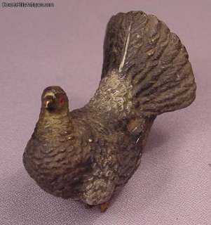 Antique Circa 1900 Vienna Bronze Pigeon  