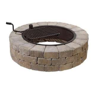 Necessories 12 in. H, Santa Fe Fire Pit with Cooking Grate 3500008 at 