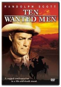 TEN WANTED MEN   DVD Movie 