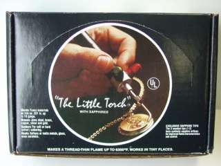 THE LITTLE TORCH WITH 5 TIPS IN BOX  ACETYLENE 6  HOSE  