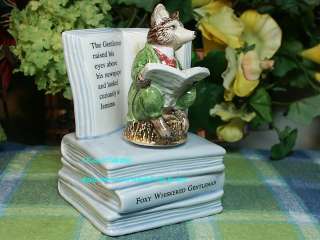 Beatrix Potter Foxy Whiskered Gentleman music box  