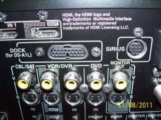 Onkyo HT R560 7.1 Channel Surround Sound Home Theater Reciever HDMI 