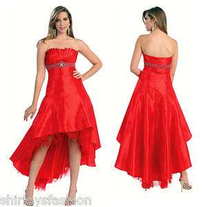 Strapless Long Prom Dress School Dance Homecoming Formal Evening Gown 