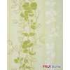 EDEM 011 25 Design Floral Blumen Tapete olive hell grün weiß dezente 