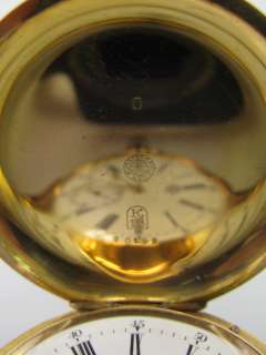 CHARLES HUMBERT RAMUZ VIERTELREPETITION GOLD TASCHENUHR  