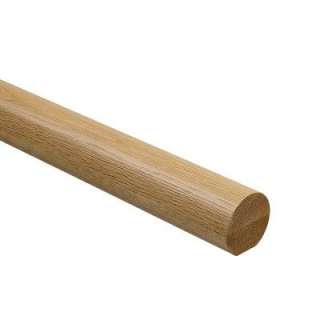 Fusion 12 ft. Prefinished Red Oak Handrail 6001219 