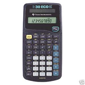 Texas Instruments Taschenrechner TI 30 ECO RS Rechner  