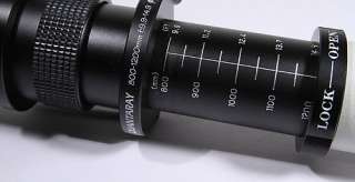 Quantaray 800 1200mm MF lens for Canon EOS 5D II 7D Rebel T3i T2i T3 