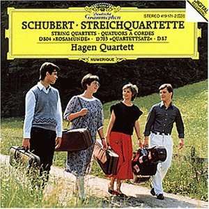 Streichquartette d 87/703/804 Hagen Quartett, Franz Schubert  