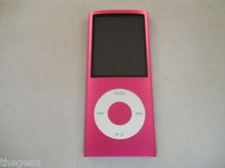 MINT* PINK Apple iPod Nano 8GB 4th Gen A1285  Player (AS IS 