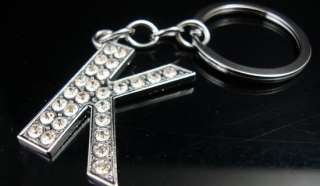 NEW Lots 10 Sets Fashion Crystal Rhinestone Key Rings  