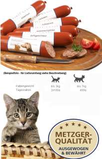 First Class Katzenfutter Katzenmenu Nassfutter 6 x 400g  