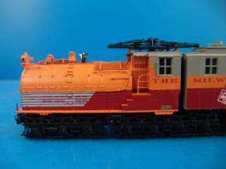 MTH HO Scale Bi Polar Milwaukee Road Engine Locomotive Train Model 80 