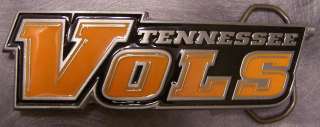 NCAA Pewter Belt Buckle Tennessee Volunteers NEW  