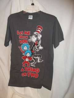 DR SEUSS THING CAT IN THE HAT T SHIRT SMALL NWOT  