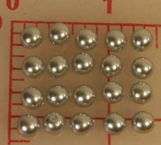 These are beautiful glass pearl beads from Czech Republic.