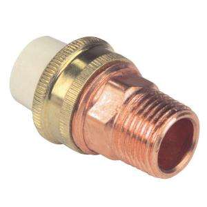 NIBCO 3/4 in. Copper and CPVC Slip x MPT Transition Union C4733 4 at 
