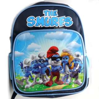The Smurfs Backpack Child School Bag #2  