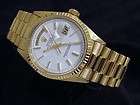 ROLEX 18K YELLOW GOLD DAY DATE PRESIDENT DIAMOND MENS e items in 