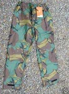 303 Camouflage waterproof pant SMALL Green Camo  