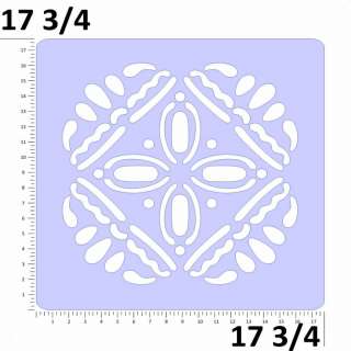   Wall Pattern Stencil . Multiple Sizes Small to Large 0298A  