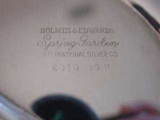 Silver Meat Tray Holmes Edward Spring Garden 19.5  