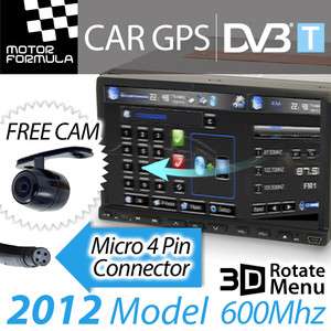in dash car GPS DVD player DVB T digital TV stereo  