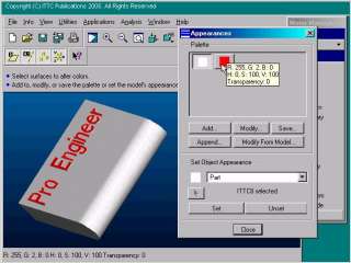 Pro Engineer 2000i SQ Training Tutorial CD ROM FREE S/H  