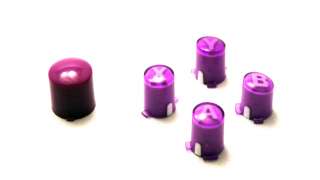 Xbox 360 Purple ABXY/Guide button set for Controller parts  